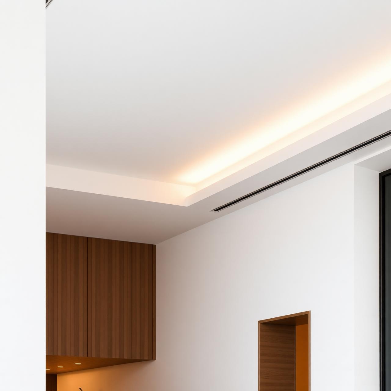 Lichtdecke Wohnhaus – Trockenbau Projekt von Leo & Edi Bau